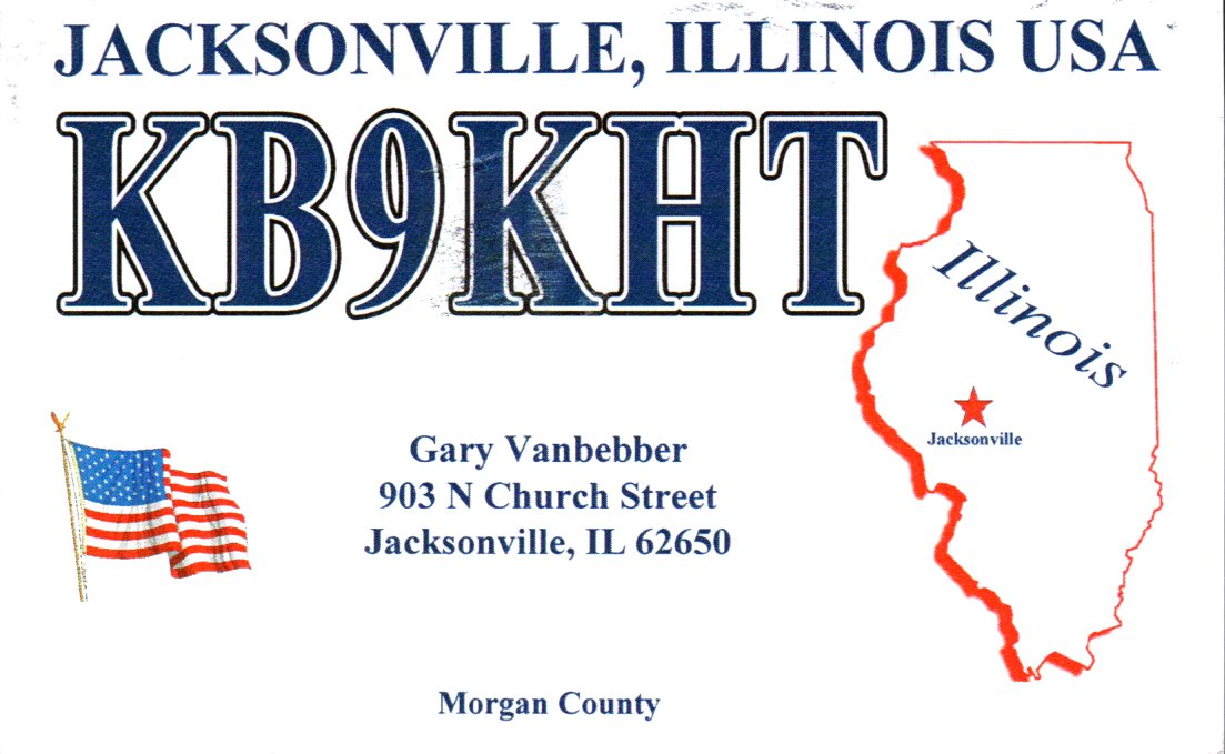 KB9KHT QSL front